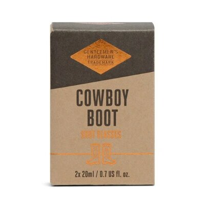 Cowboy Boot Shot Glasses -Image courtesy of DesignWorks Ink.