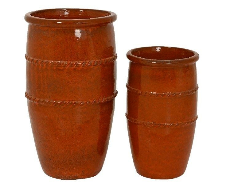 Lucia Planter Red Terracotta Small Ardcarne Garden Centre