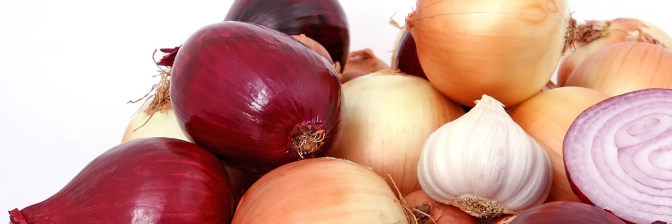 Onions, Shallots & Garlic