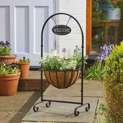 12" Classic Welcome Planter