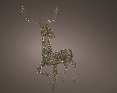 360 Micro LED reindeer (dark brown; warm white)