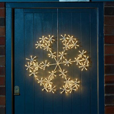 80 LED Snowflake Light