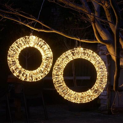 960 LED Galaxy Wreath