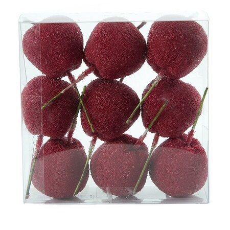 Apples on Wire in Box (9)