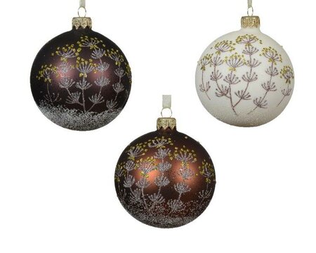 Bauble with hogweed