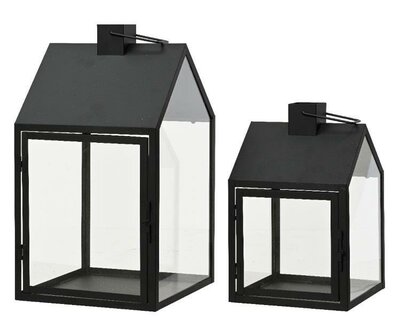 Black iron Lantern house (Small)