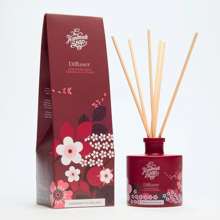 Reed Diffuser – Coriander Seed, Geranium & Vetiver (200ml)