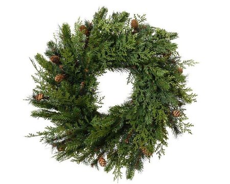 Cypress natural wreath