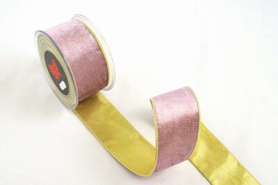 Dark pink velvet ribbon