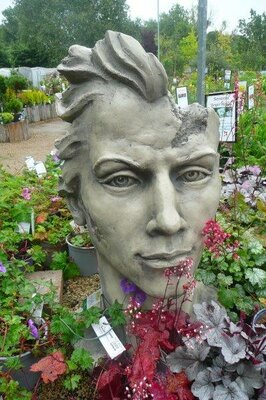 Stone Cast Face -Photo taken at Ardcarne Garden Centre 27/06