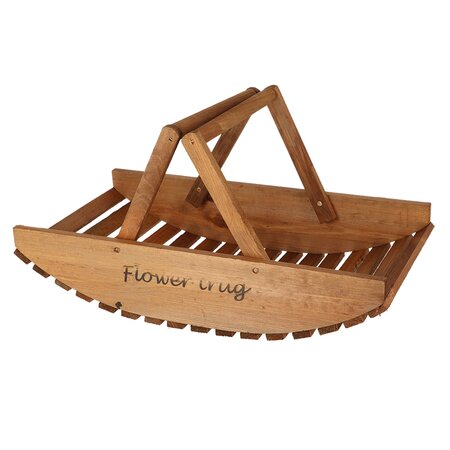 Flower Trug Wood - image 1