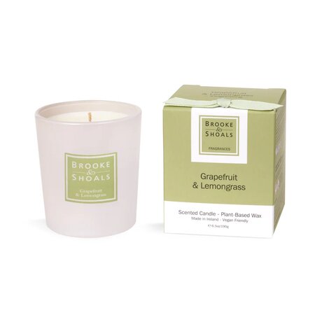 Fragranced Candle - Grapefruit & Lemongrass (190g)