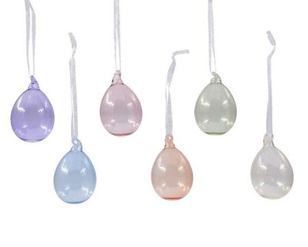 Glass hanging eggs - image 1