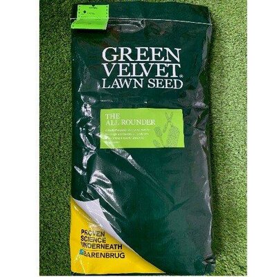 Green Velvet Lawn Seed No. 2 - Image courtesy of Whites Agri