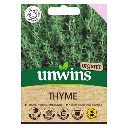 Herb Thyme (Organic) - Image courtesy of Unwins