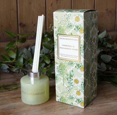 Chamomile And Wild Burren Thyme Diffuser -Image courtesy of Irish Botanicals