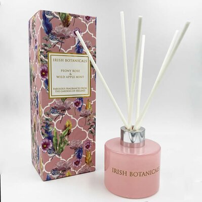 Peony Rose & Wild Apple Mint Diffuser -Image courtesy of Irish Botanicals