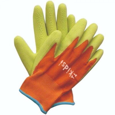 Junior Diggers Gloves Orange & Green - image 2