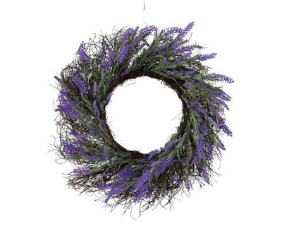 Lavender wreath