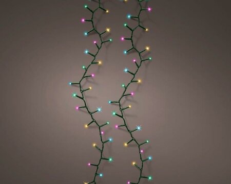 LED 1000 soft glow multi coloured string lights - image 1