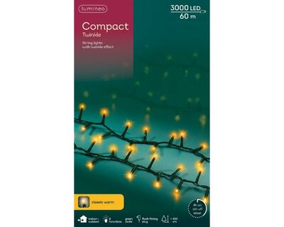 LED 3000 classic warm string lights - image 2