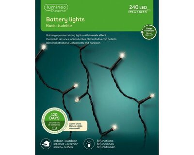 LED Durawise 249 Battery warm white lights - image 2