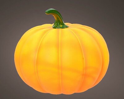 LED fibreglass pumpkin - image 1