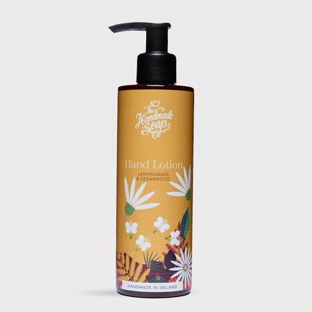 Hand Lotion – Lemongrass & Cedarwood - Image courtesy of Handmade Soap Co.