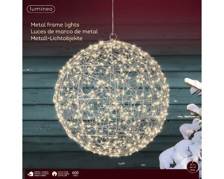 Micro 600 LED metal frame ball light - image 2