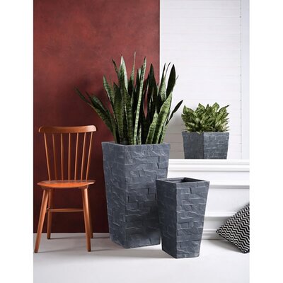 Miro Tapered Sq. Planter -Image courtesy of Lemonfield Pottery