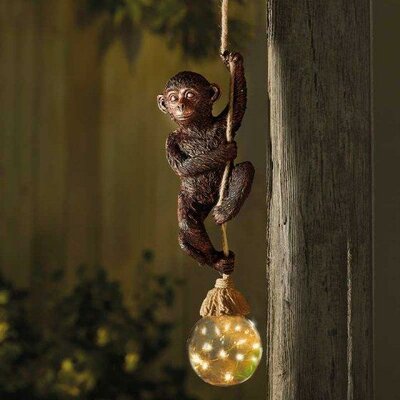 Monkey Rope Solar Light