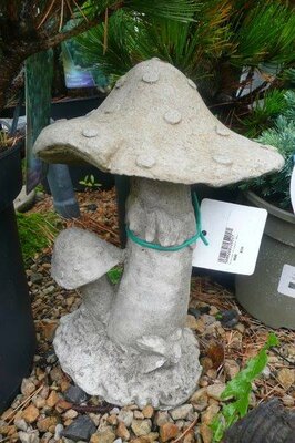 Mushroom Ornament -Photo taken at Ardcarne Garden Centre 27/06