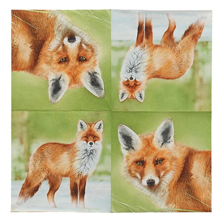 Paper Napkins 'Fox' - image 1