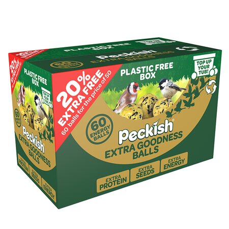 Peckish Extra Goodness Energy Ball 50 plus 20% Extra Free