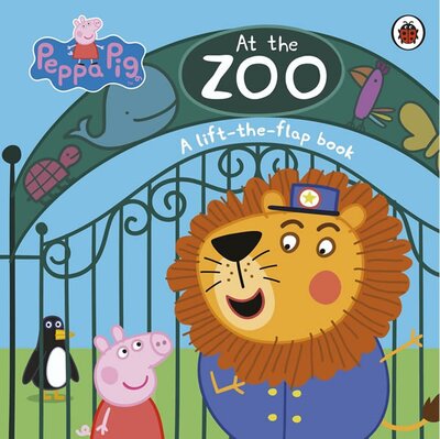 Peppa Pig At the Zoo Flap Book (10 pages)