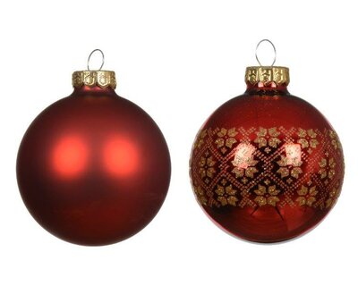 Red Baubles set - image 2