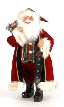 Red/green Santa Claus