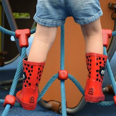 Red Rouchette 'Anabel'  Kid's Boot -Image courtesy of Rouchette