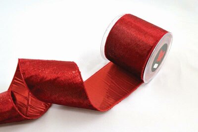 Red shiny ribbon