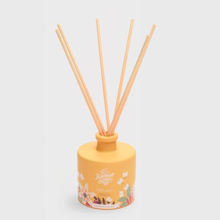 Reed Diffuser – Lemongrass & Cedarwood -Image courtesy of the Handmade Soap co.