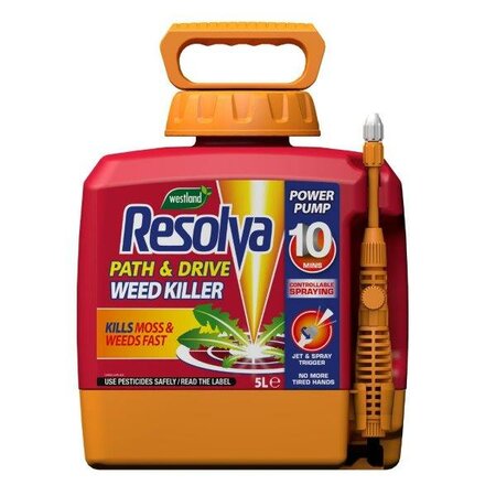 Resolva Path & Drive Weedkiller (5L Power Pump)