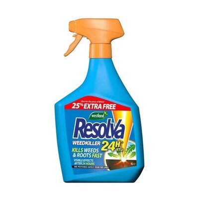 Resolva Weedkiller 24H 3L Ready To Use (3.6L)