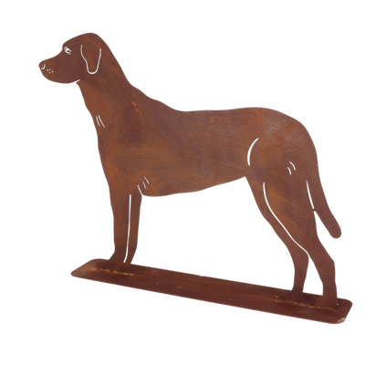 Rust dog standing -Image courtesy of Esschert Design