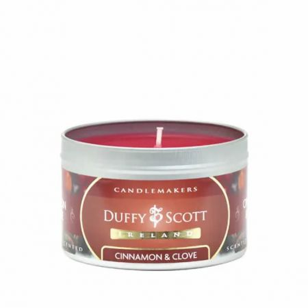 Scented Candle Tin: Cinnamon & Clove