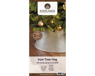 Silver tree ring - image 2