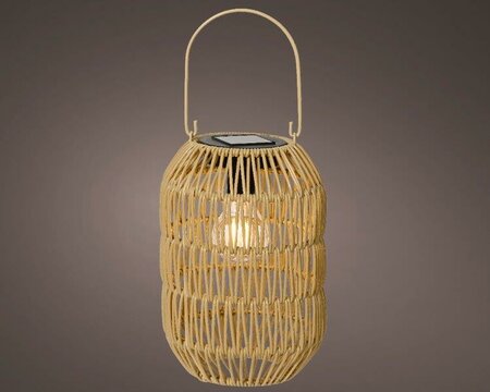 Solar Wicker lantern - image 1