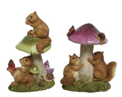 Squirrel Polyresin