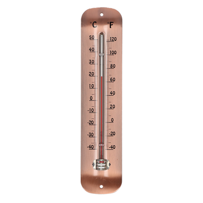 Thermometer copperplated -Image courtesy of Esschert Design