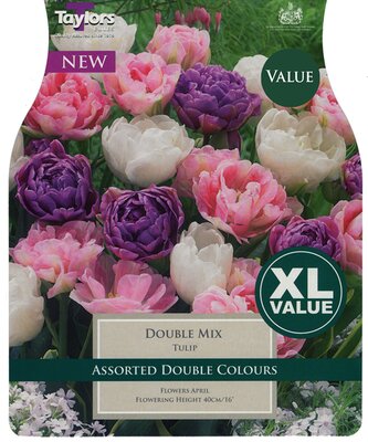 Tulip Double Mix - Image courtesy of Taylors Bulbs