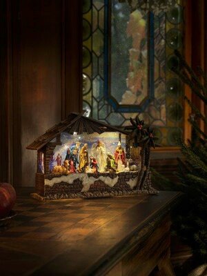 Water Lantern Nativity Scene - image 2